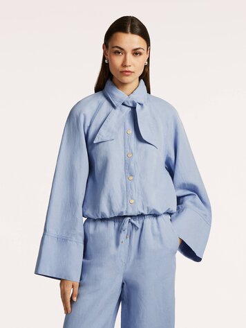 Beaumont Hunter jacket heavenly blue