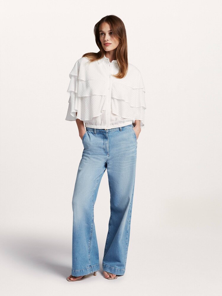 Beaumont Dree blouse offwhite Beaumont
