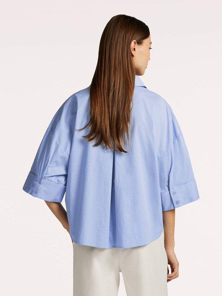 Beaumont Ezra blouse heavenly blue Beaumont