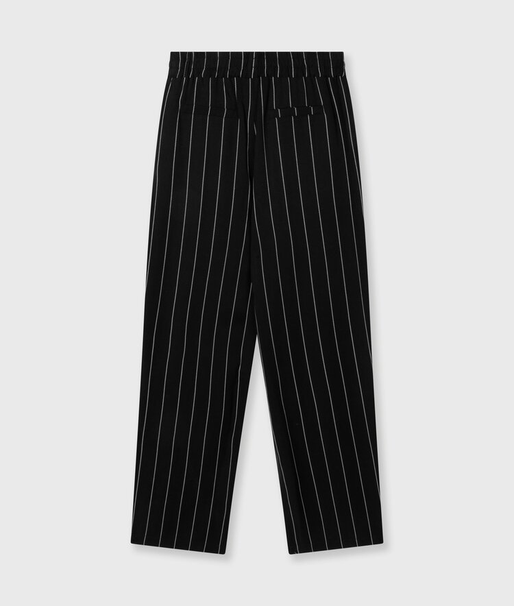 10DAYS Flowy pants pinstripe black 10Days