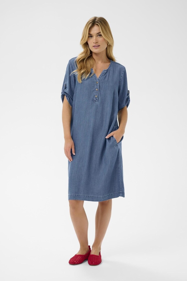 Cream CRMolly dress jaspar blue denim Cream