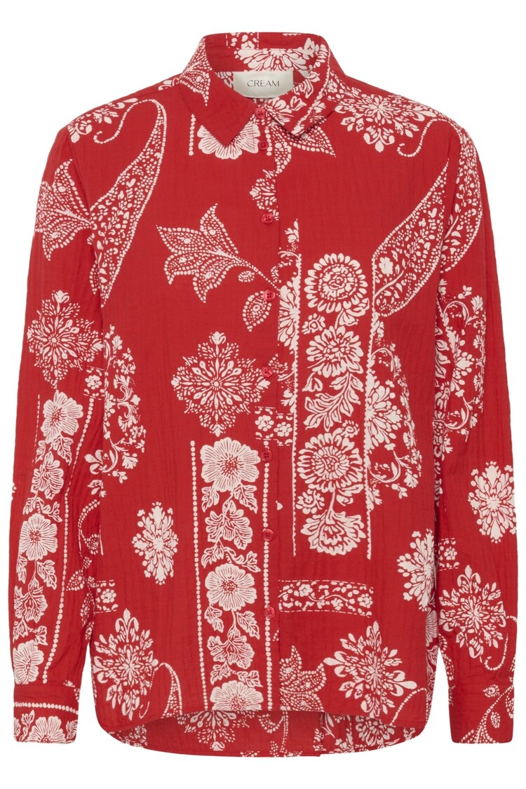 Cream CRGianna blouse red ethnic print Cream
