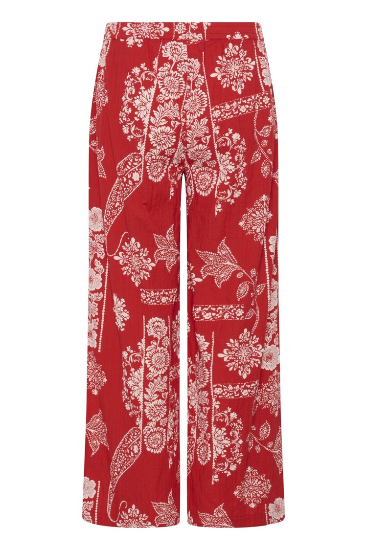 Cream CRGianna pant red ethnic print Cream