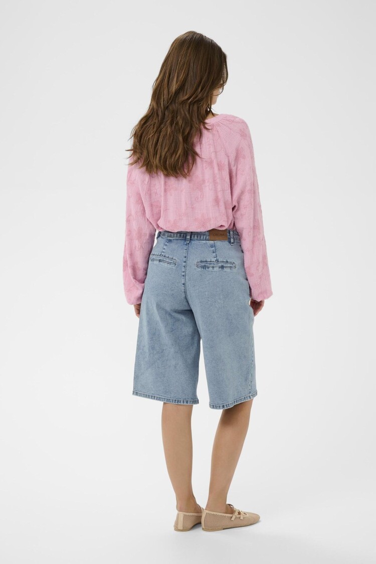 Cream CRVisti bermuda shorts duncan medium blue denim Cream