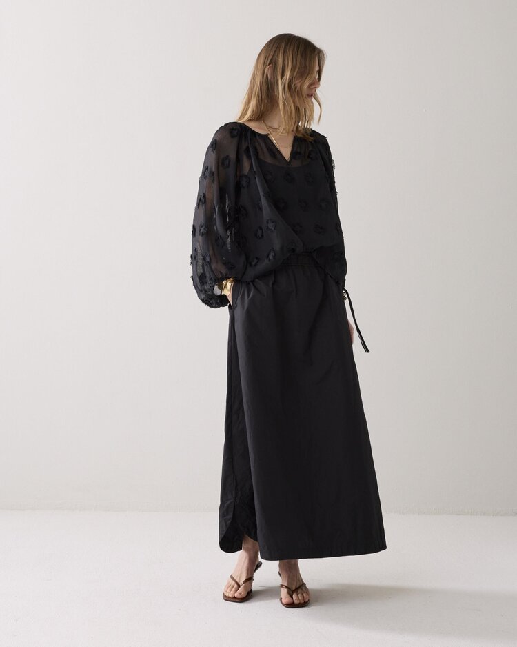 Summum Woman Skirt taft light black Summum Woman