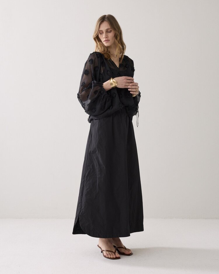 Summum Woman Skirt taft light black Summum Woman