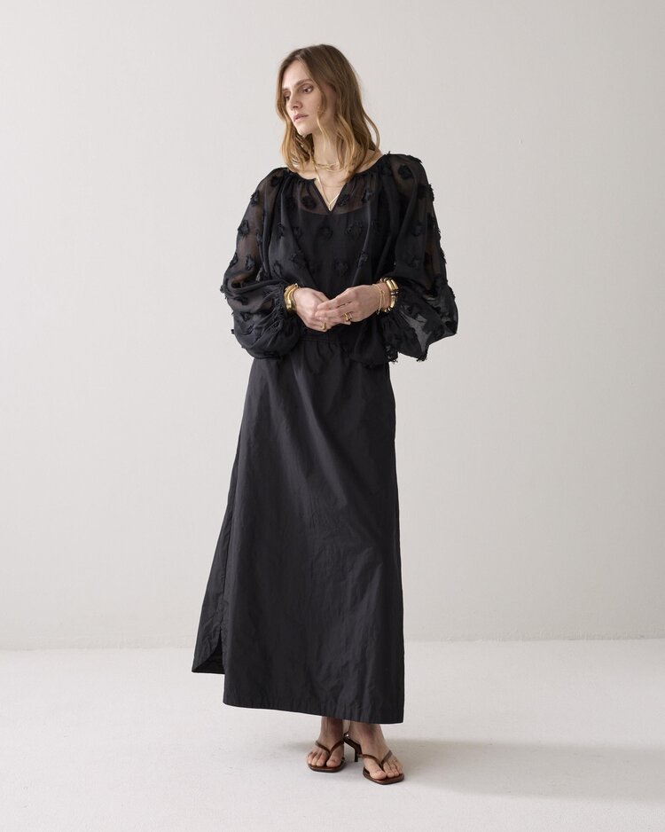 Summum Woman Skirt taft light black Summum Woman