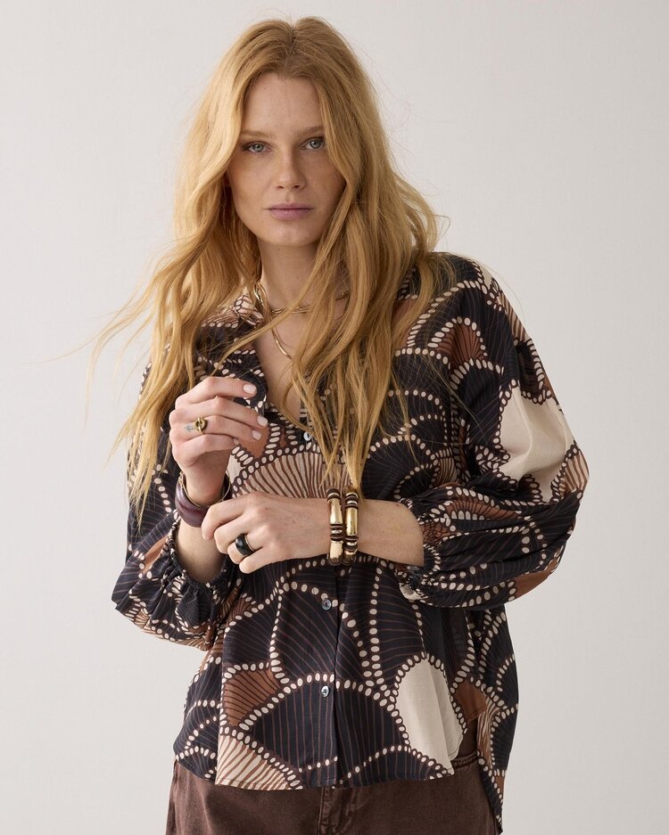 Summum Woman Blouse all over multicolour Summum Woman