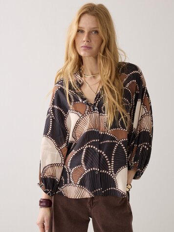 Summum Woman Blouse all over multicolour