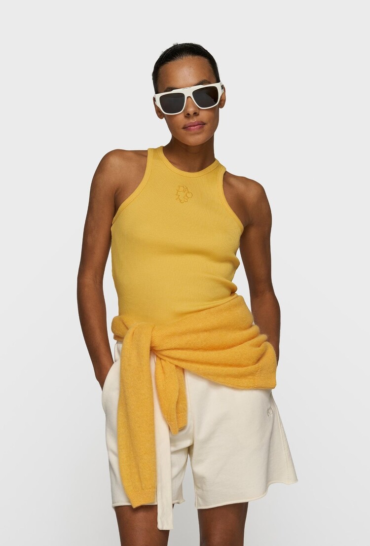 10DAYS Tank top rib mango 10Days