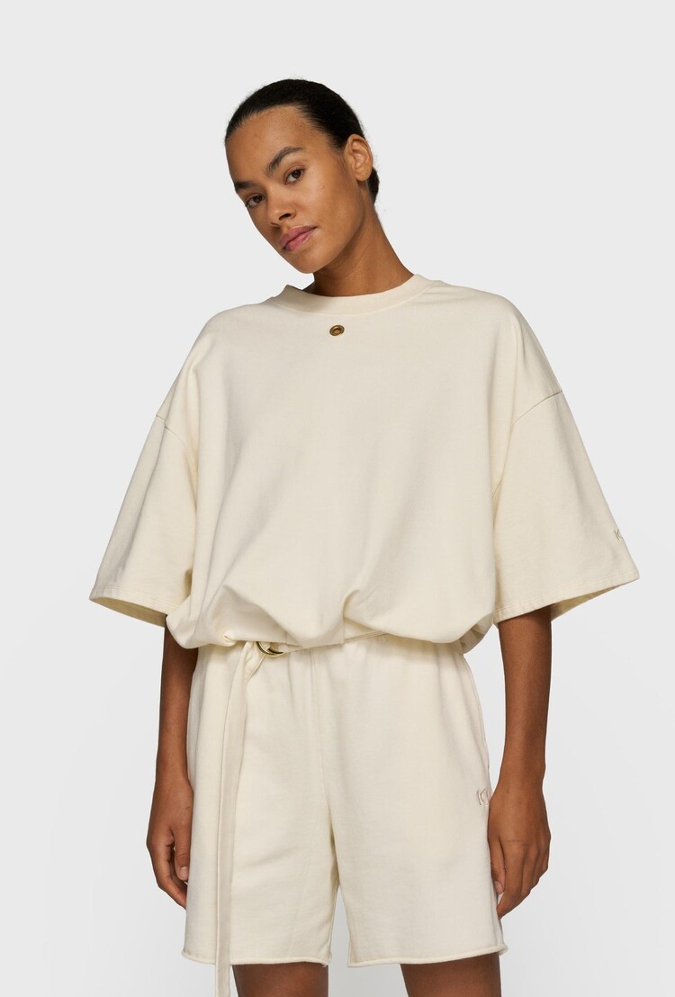 10DAYS Balloon sweater soft vanilla 10Days