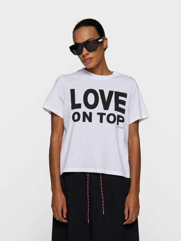 10DAYS Love petite tee white