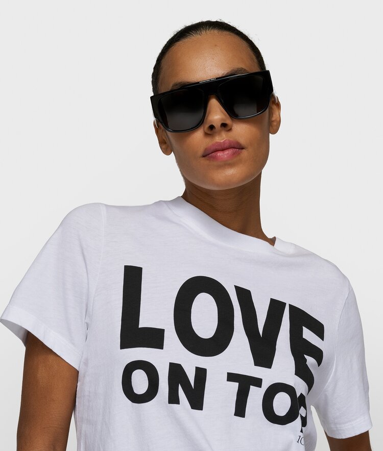 10DAYS Love petite tee white 10Days