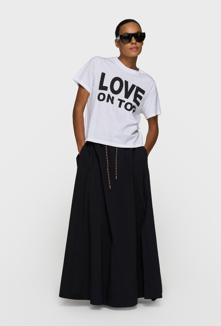 10DAYS Skirt poplin black 10Days