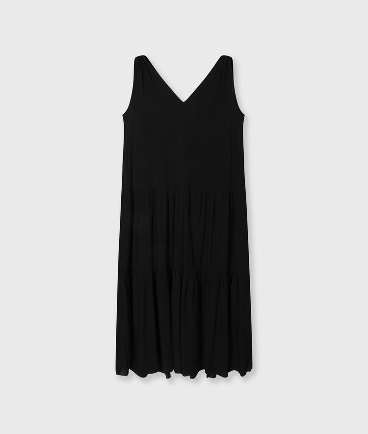 10DAYS Flowy maxi dress black 10Days