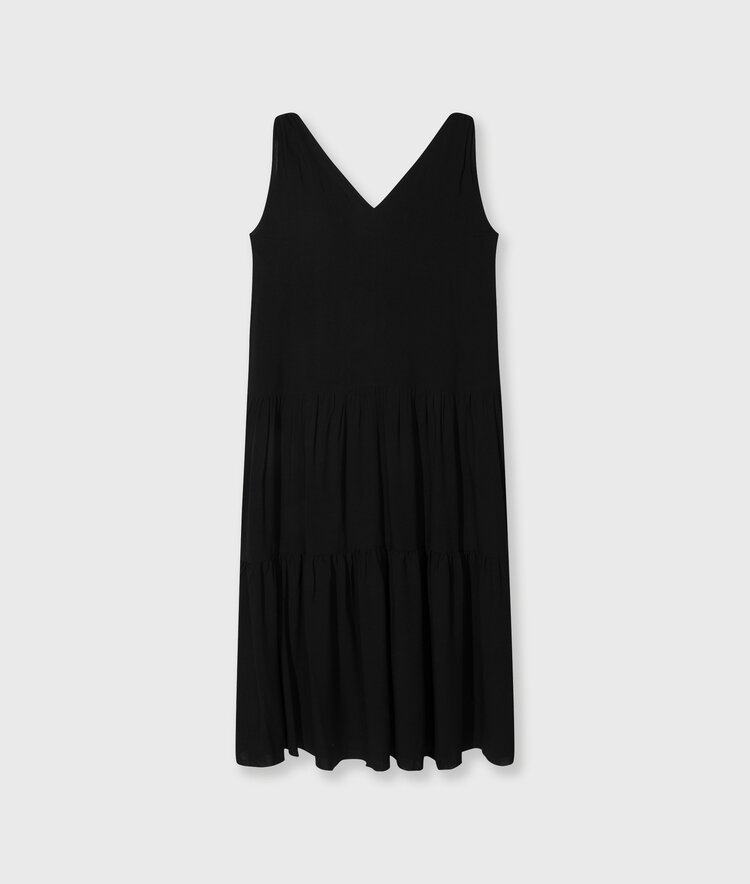 10DAYS Flowy maxi dress black 10Days