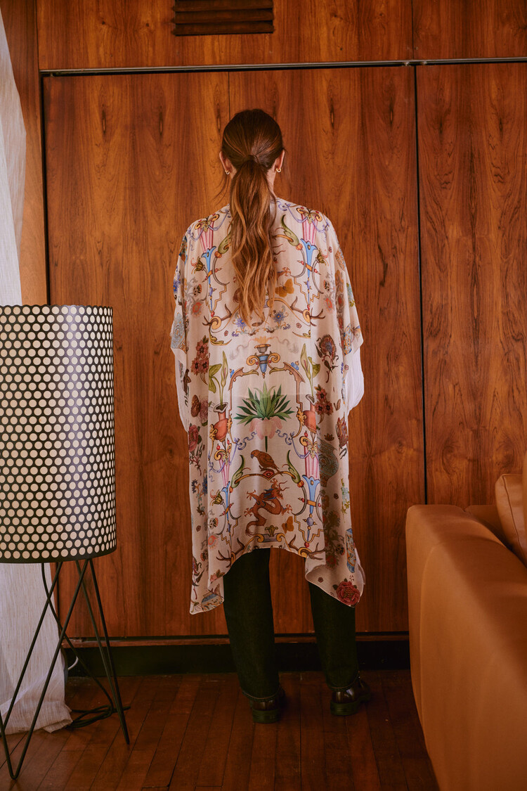 One Hundred Stars Throwover Cornucopia Ivory One Hundred Stars