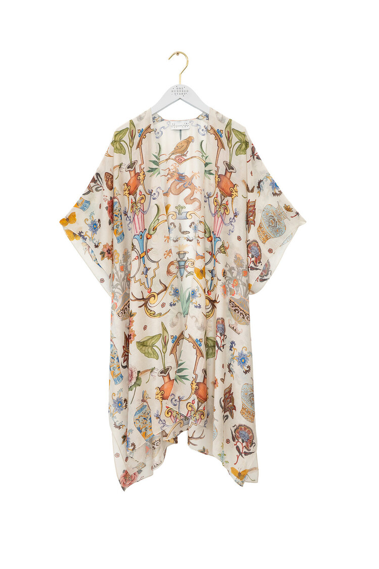 One Hundred Stars Throwover Cornucopia Ivory One Hundred Stars