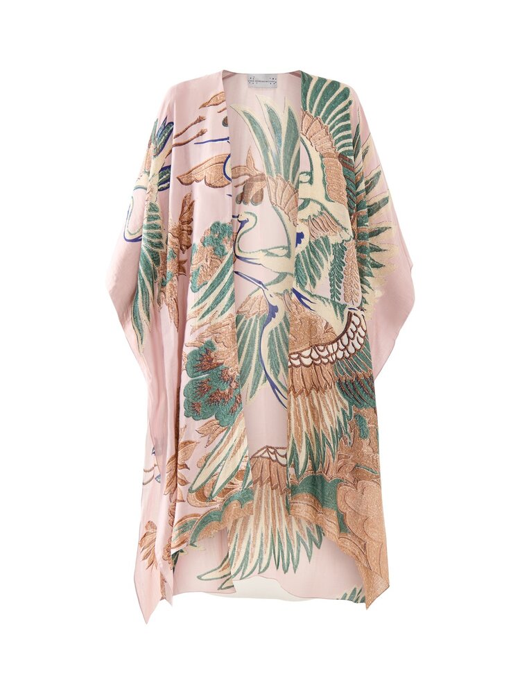 One Hundred Stars Throwover Crane Plaster Pink One Hundred Stars