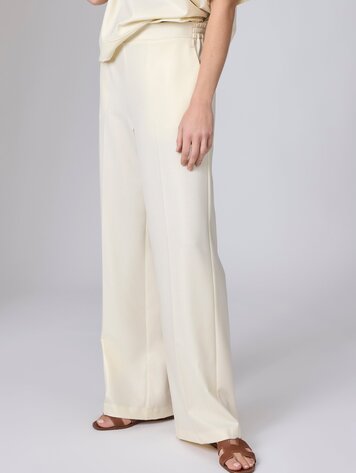 Corel Amsterdam Carmelia pants laminato ivory