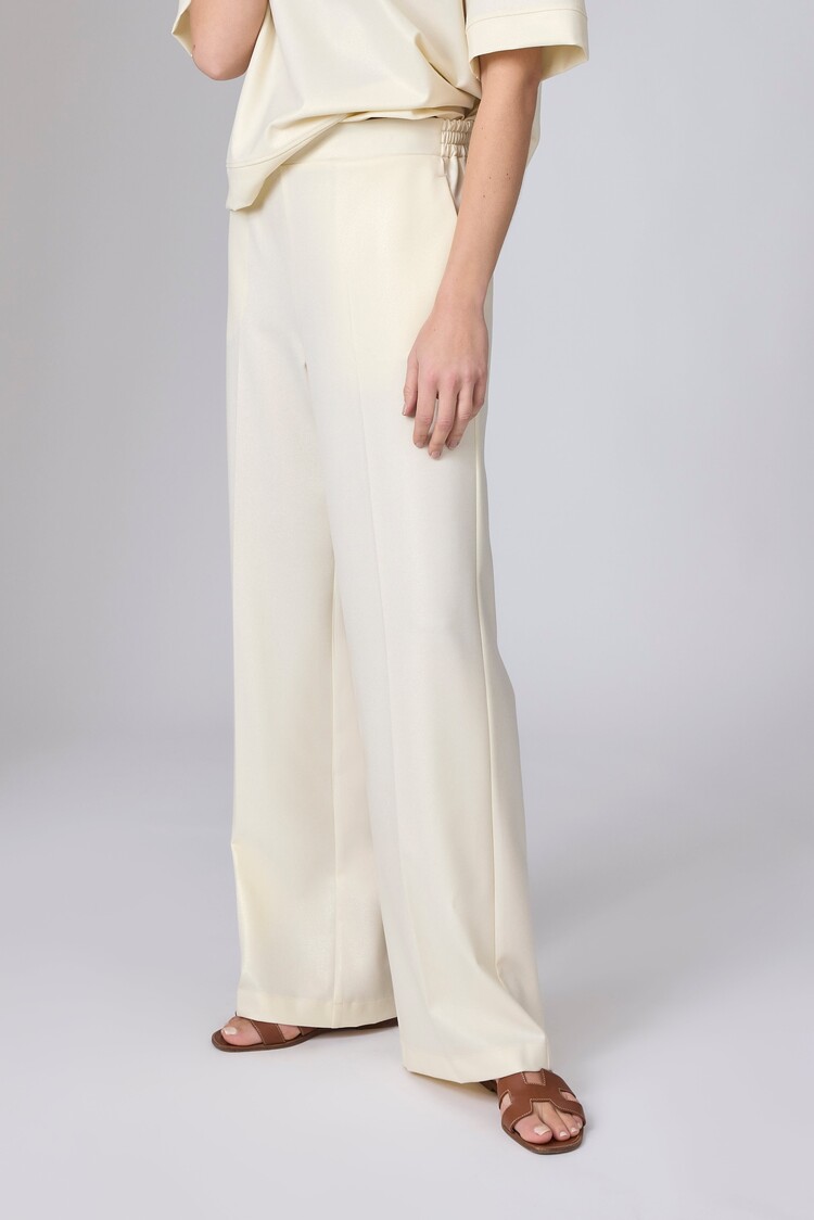 Corel Amsterdam Carmelia pants laminato ivory Corel