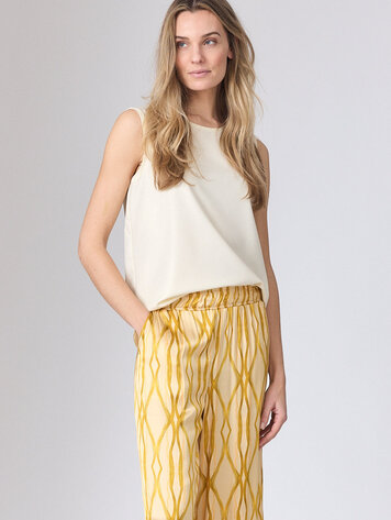 Corel Amsterdam Flo top mouwloos laminato ivory