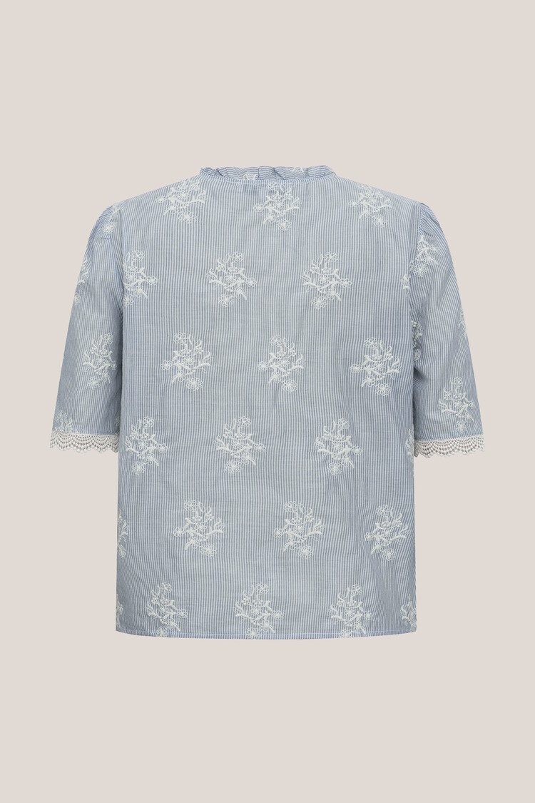 A-View Conni blouse blue/white A-View