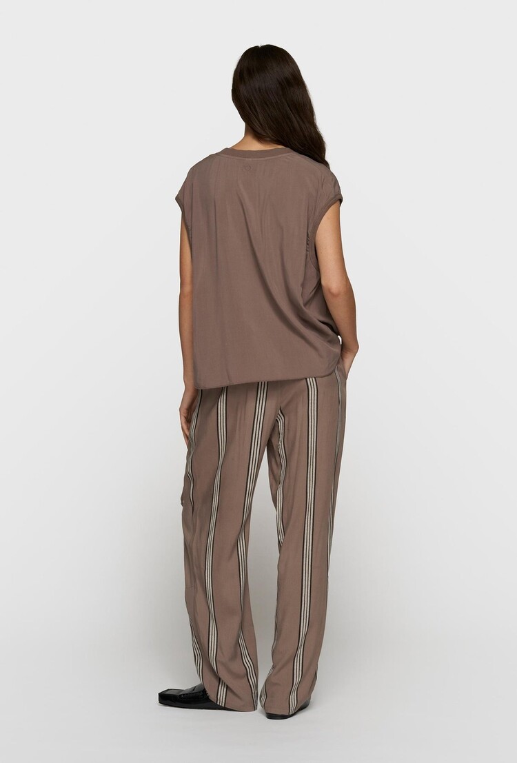 10DAYS V-neck top viscose moonrock 10Days