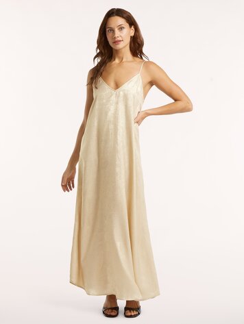 Circle Of Trust Morgan dress stone metallic