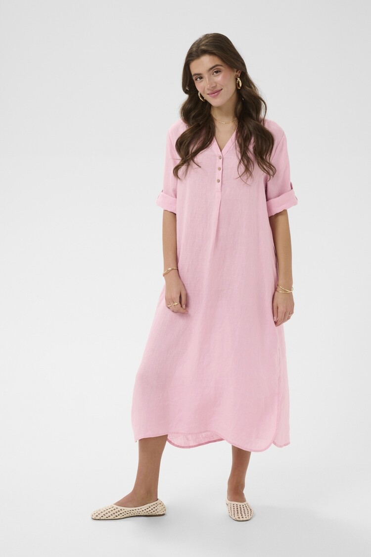 Cream CRBellis caftan dress pink nectar Cream