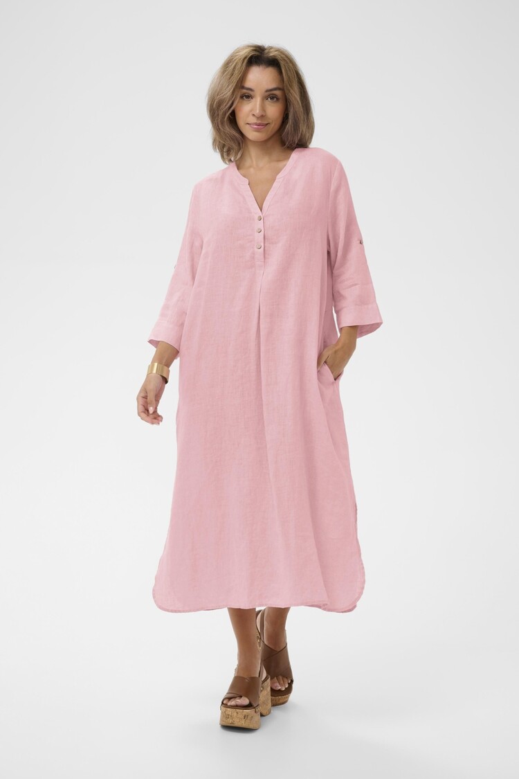 Cream CRBellis caftan dress pink nectar Cream