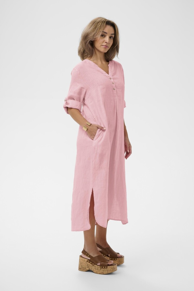 Cream CRBellis caftan dress pink nectar Cream