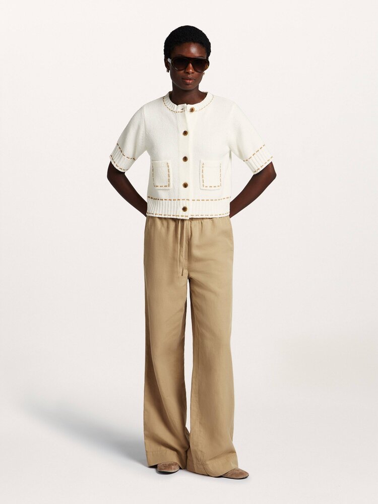 Beaumont Oda cardigan soft camel Beaumont