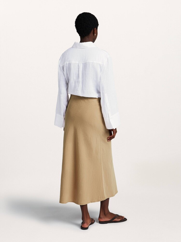 Beaumont Luna skirt soft camel Beaumont