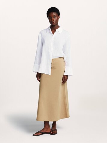 Beaumont Luna skirt soft camel