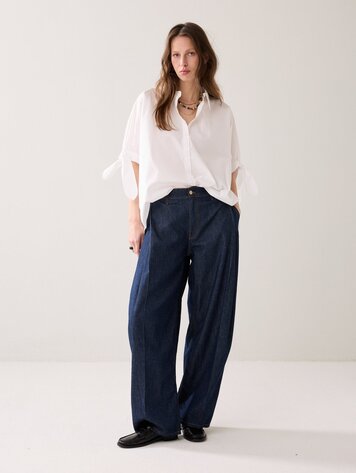 Summum Woman Ballonschape jeans dark indigo