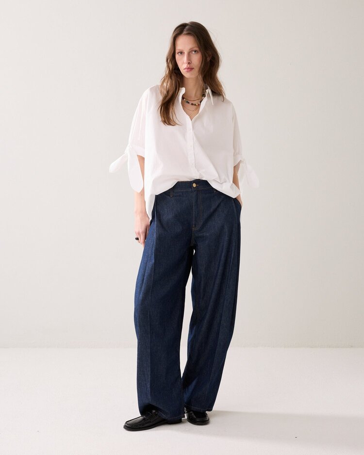 Summum Woman Balloon shape jeans dark indigo Summum Woman