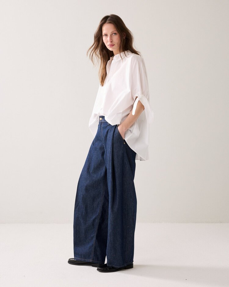 Summum Woman Balloon shape jeans dark indigo Summum Woman