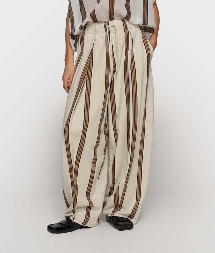 10DAYS Bar piece stripes soft white melee 10Days