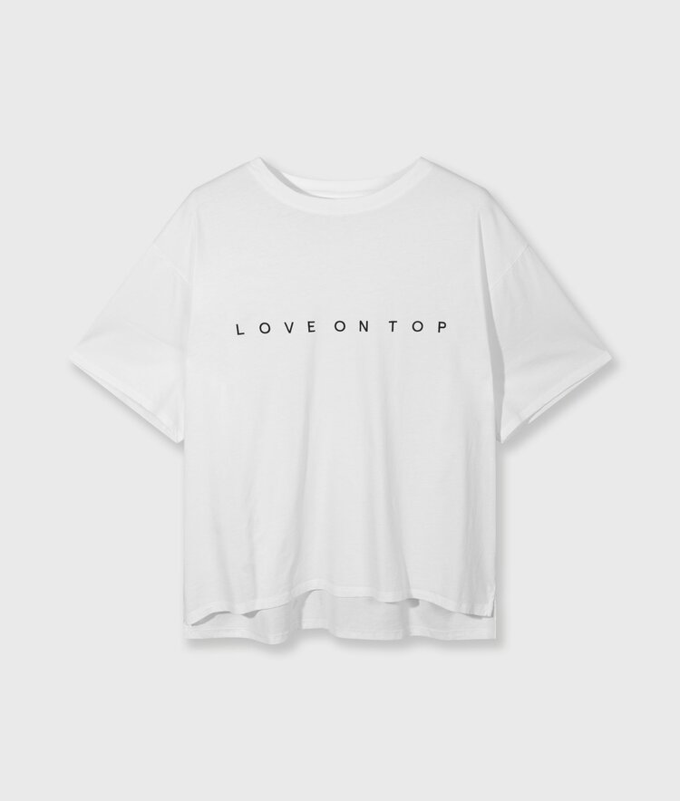 10DAYS Love tee white 10Days