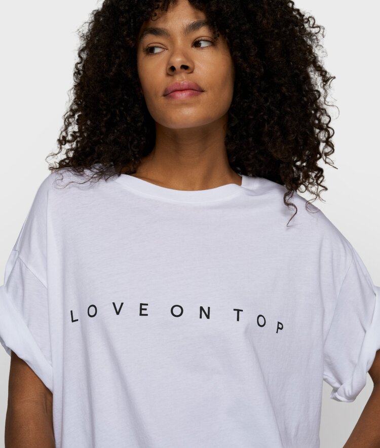 10DAYS Love tee white 10Days