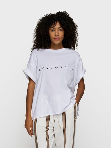 10DAYS Love tee white