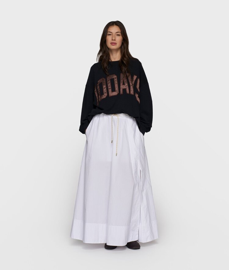 10DAYS Skirt poplin white 10Days