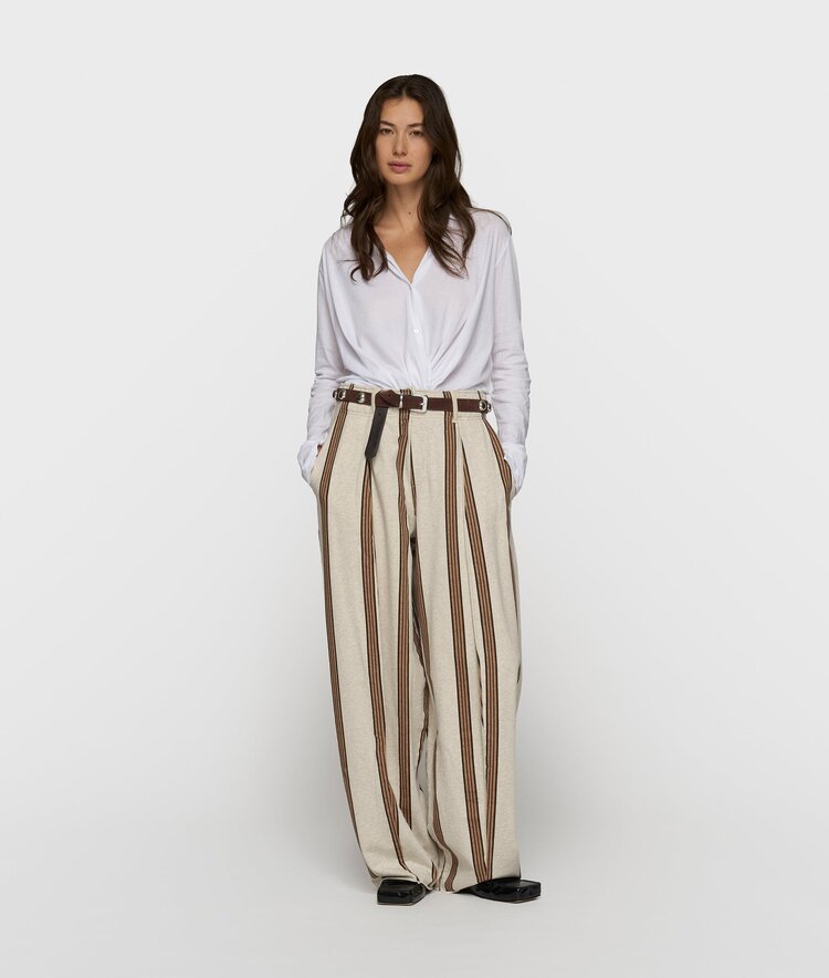 10DAYS Wrap blouse white 10Days