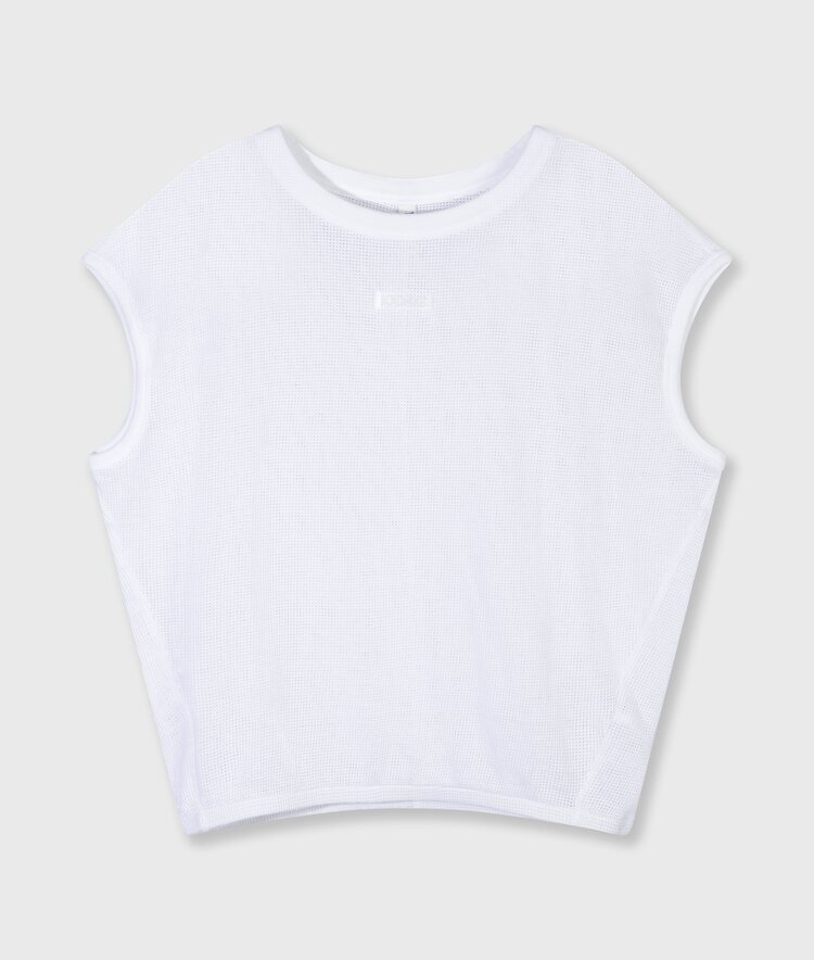 10DAYS Balloon top mesh white 10Days