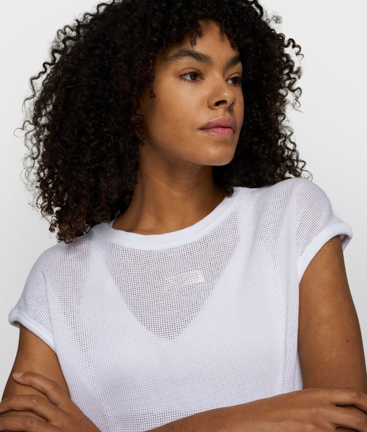 10DAYS Balloon top mesh white 10Days