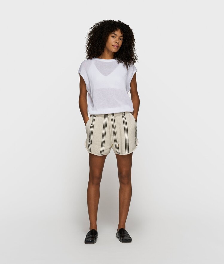 10DAYS Balloon top mesh white 10Days