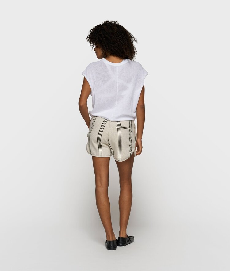 10DAYS Balloon top mesh white 10Days