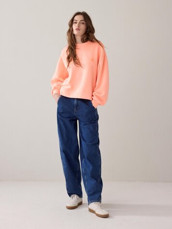 Summum Woman Sweater fluo coral