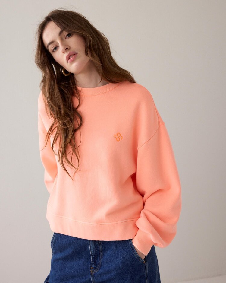 Summum Woman Sweater fluo coral Summum Woman